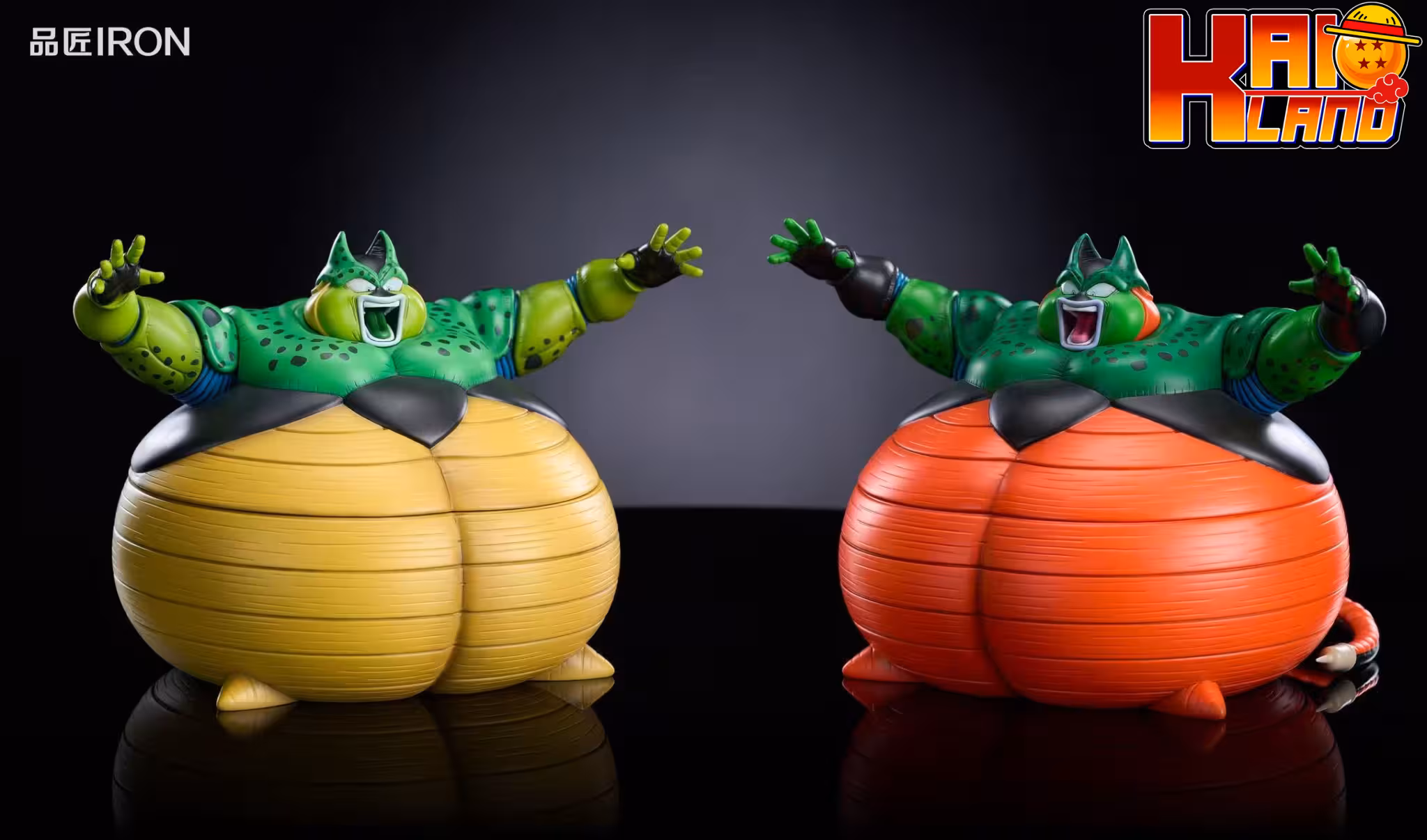 Dragon Ball Pinjiang Iron Studio Cell Self Destruct Resin Statue