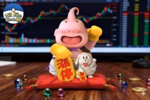 Dragon Ball Hit Face Studio Majin Buu Resin Statue