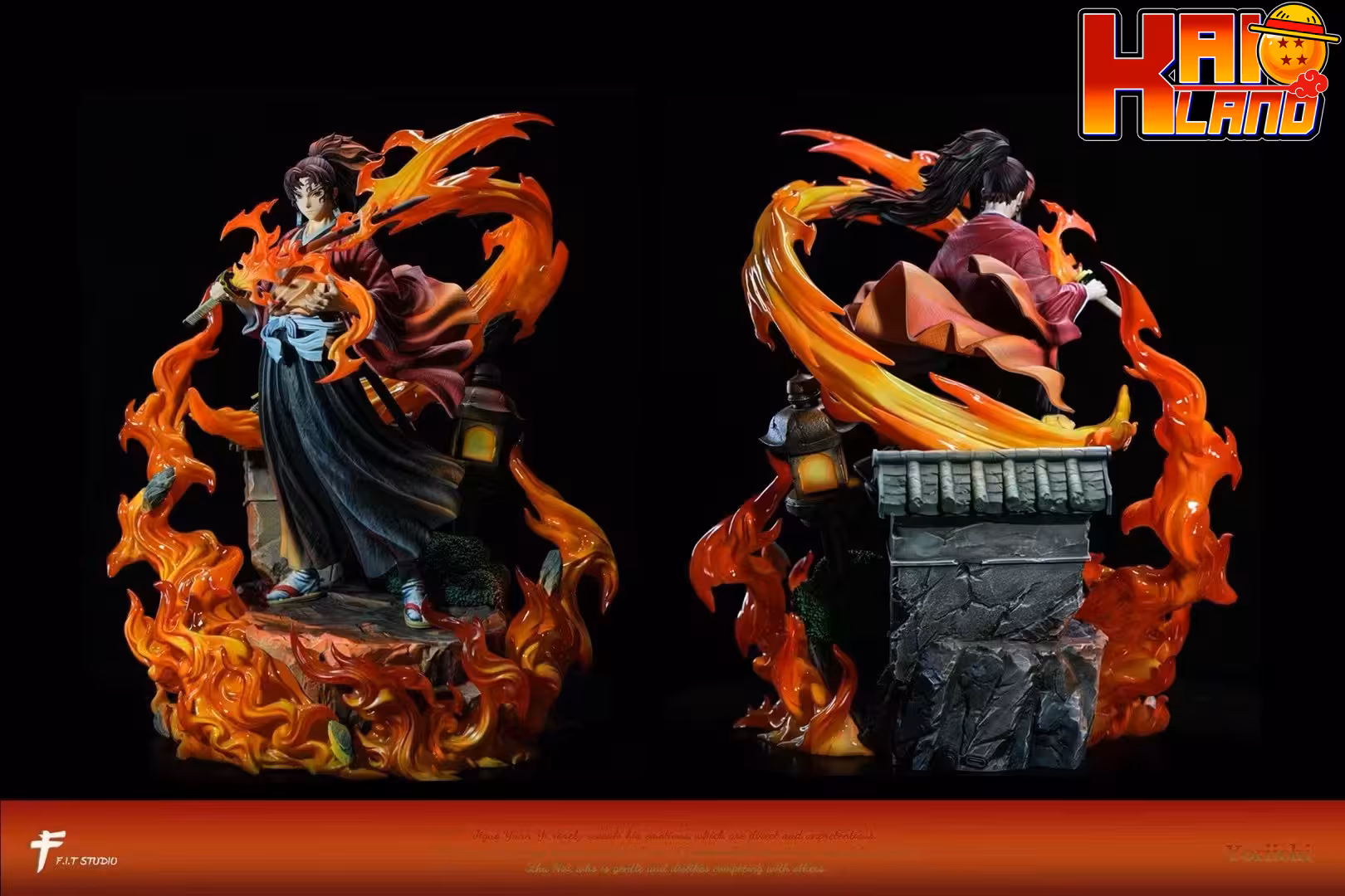 Kimetsu No Yaiba FIT Studio Yoriichi Tsugikuni Resin Statue
