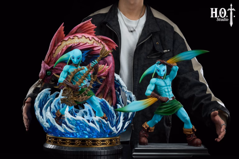 The Legend Of Zelda HOT Studio Zora Link Resin Statue