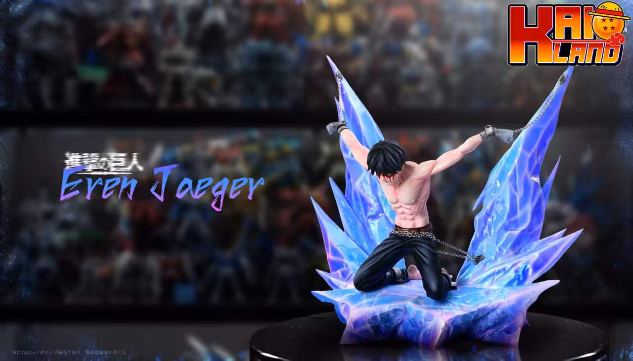 Attack On Titan Mahakala Studio Eren Jaeger Resin Statue