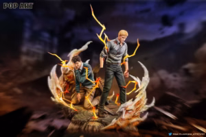 Attack On Titan Pop Art Studio Reiner Braun x Bertholdt Hoover Resin Statue