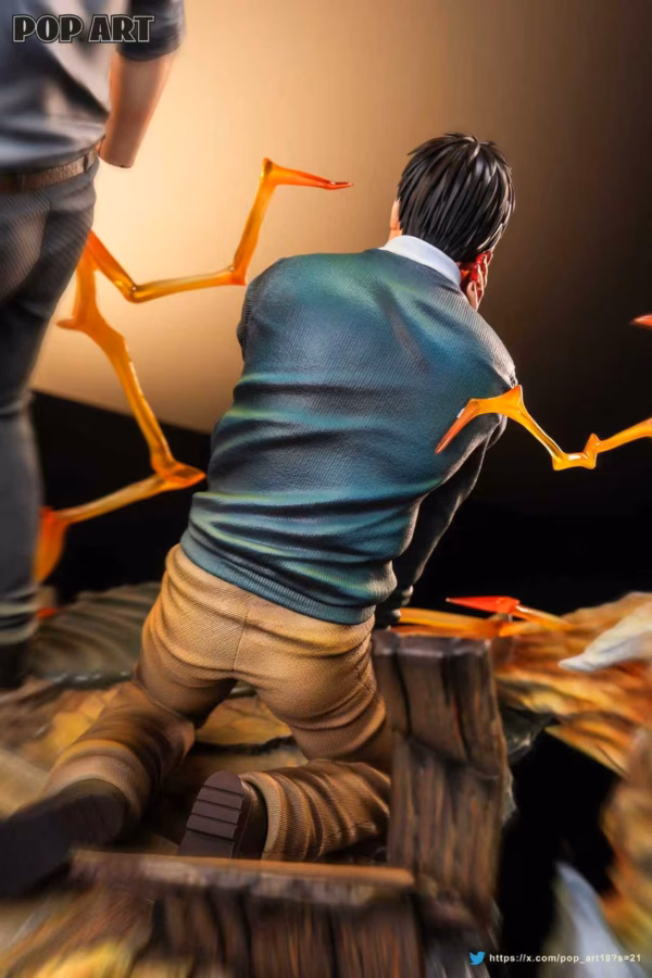 Attack On Titan Pop Art Studio Reiner Braun x Bertholdt Hoover Resin Statue 4