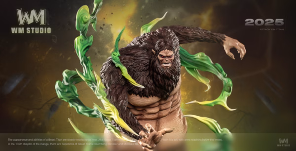 Attack On Titan WM Studio Beast Titan Resin Statue 3