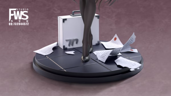 Blue Archive FWS Studio Exclusive Secretary Tsukatsuki Rio Resin Statue 4