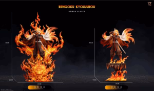 Kimetsu no Yaiba TZ Studio Rengoku Kyojuro Resin Statue