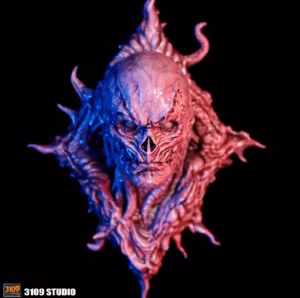 Stranger Things 3109 Studio Vecna Bust Resin Statue