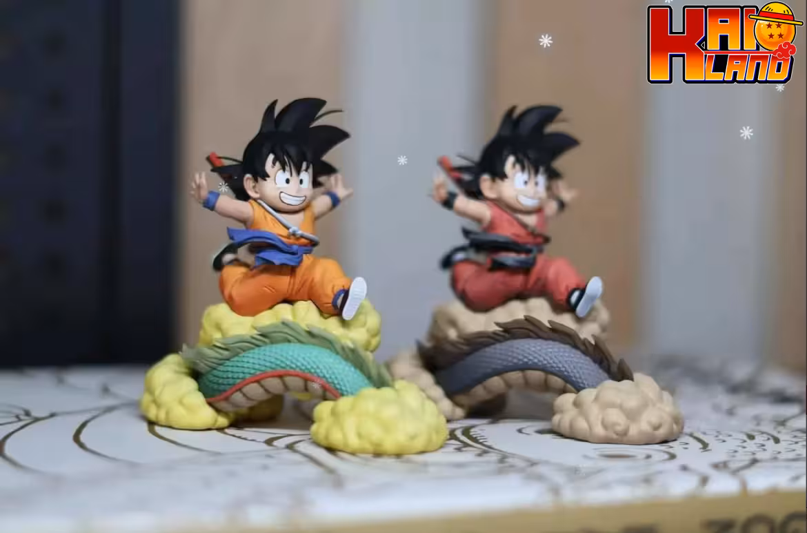 Dragon Ball Cell Studio Kid Goku Resin Statue