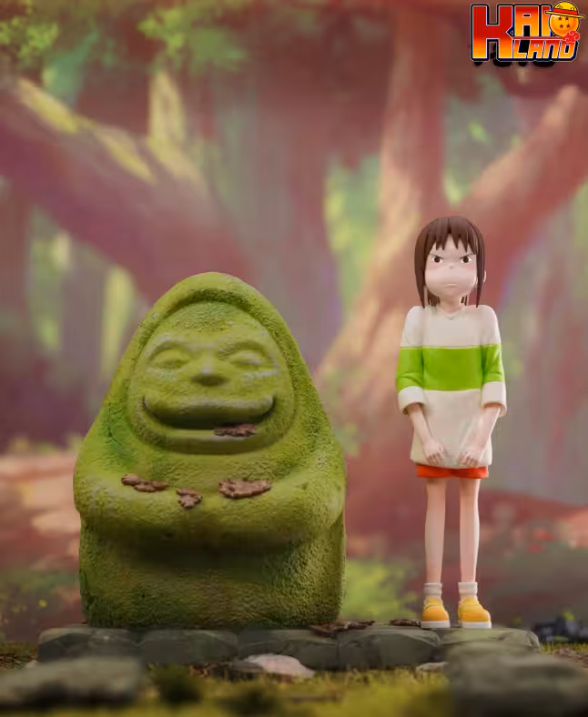 Spirited Away Long Miao Studio Chihiro and the Stone Resin Statue