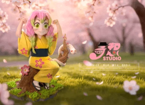 Kimetsu No Yaiba Qi Xiang Studio Childhood Mitsuri Kanroji Resin Statue