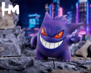 Pokemon LM Studio Gengar Resin Statue