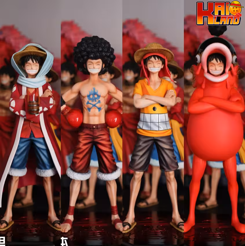 One Piece SPADES K Studio Monkey D Luffy Full Costume Resin Statue