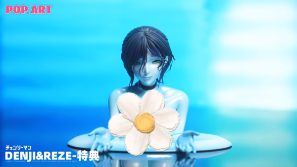Chainsaw Man POP ART Studio Denji x Reze Sweet Kiss Resin Statue 4