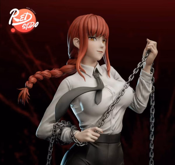 Chainsaw Man Red Studio Makima Resin Statue 4