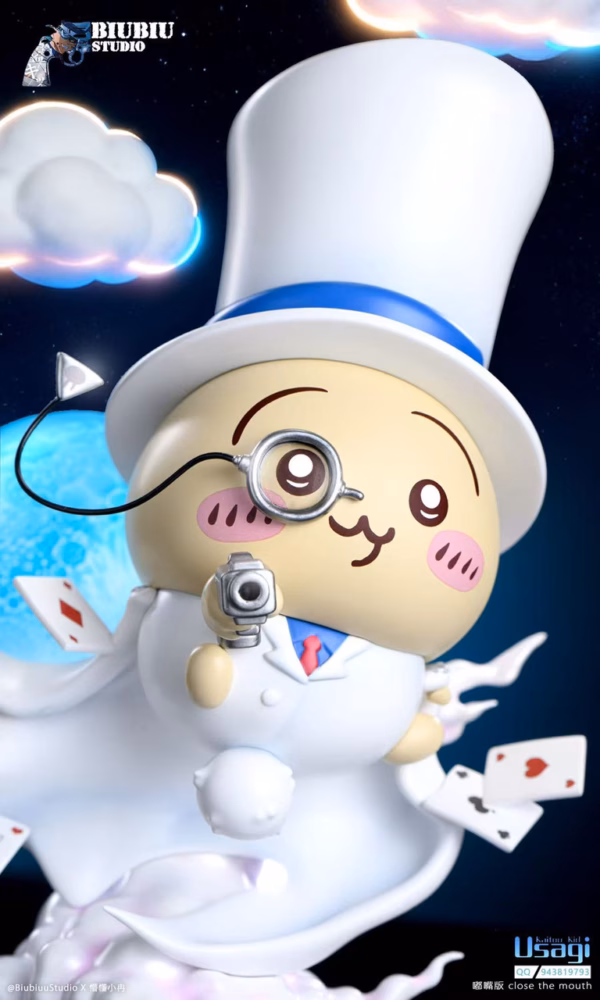 Chiikawa Biubiu Studio Usagi Cos Kid the Phantom Thief Resin Statue 2