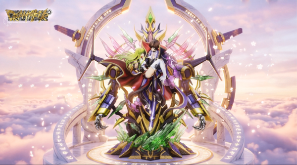 Code Geass Dreammaker Studio Lelouch x CC Resin Statue 1