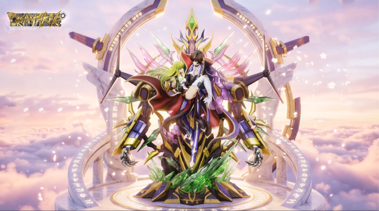 Code Geass Dreammaker Studio Lelouch x CC Resin Statue