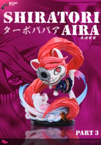 Dandadan Biubiu Studio Turbo Granny cos Shiratori Aira Resin Statue