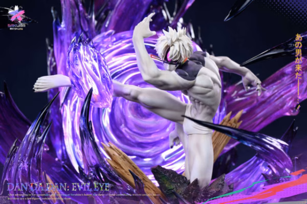 Dandadan Sakura Studio Jiji Evil Eye Resin Statue 5