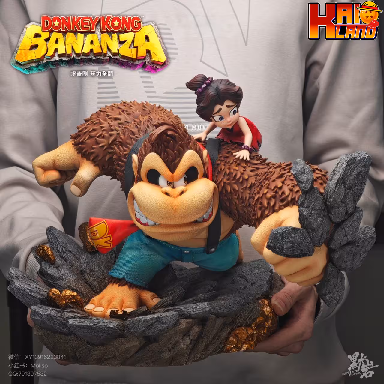 Donkey Kong Bananza Moreno Studio Donkey Kong Resin Statue