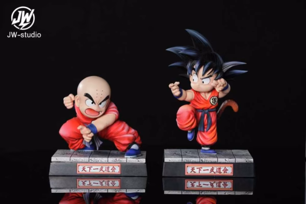 Dragon Ball JW Studio Krilin Resin Statue 3