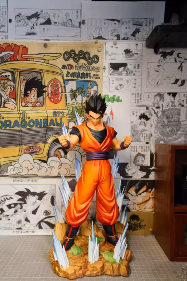 Dragon Ball XD Creations Mystic Gohan Resin Statue 1