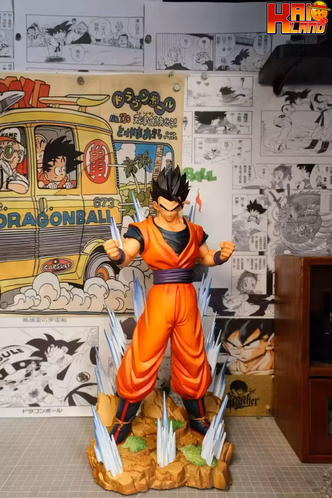 Dragon Ball XD Creations Mystic Gohan Resin Statue