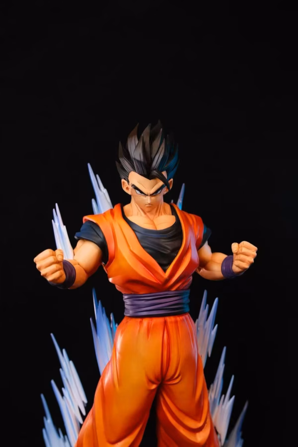 Dragon Ball XD Creations Mystic Gohan Resin Statue 3