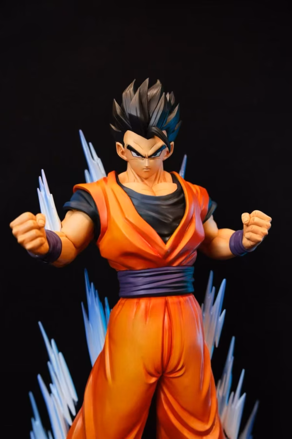 Dragon Ball XD Creations Mystic Gohan Resin Statue 4