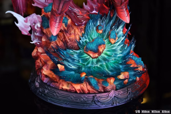 Dragon Ball YunQi Studio Goku Kaio ken Resin Statue 7