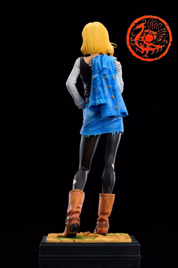 Dragon Ball ZQ Studio Android 18 C18 Resin Statue 3