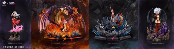 Fairy Taill Sakura Studio x More Studio Mirajane Resin Statue 3