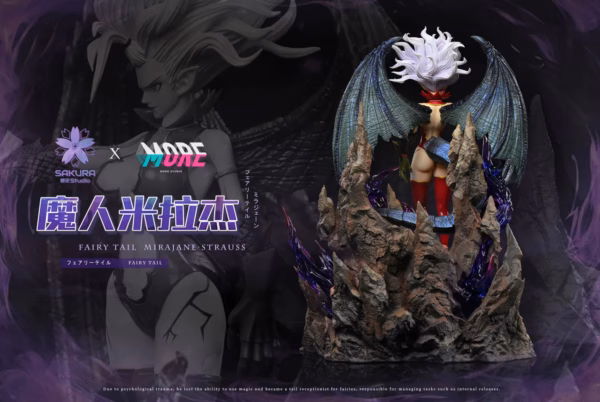 Fairy Taill Sakura Studio x More Studio Mirajane Resin Statue 4