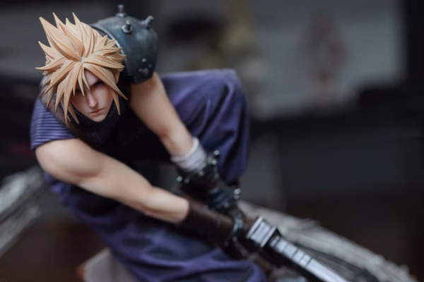 Final Fantasy The Ones Studio Cloud Vs Sephiroth Resin Statue 6