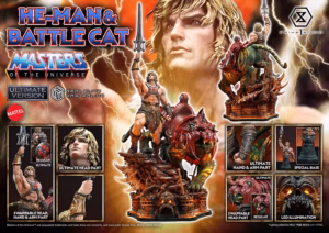 He Man Prime 1 Studio He Man x Battle Cat Licensed Resin Statue