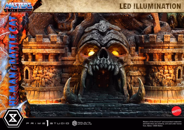 He Man Prime 1 Studio He Man x Battle Cat Licensed Resin Statue 7