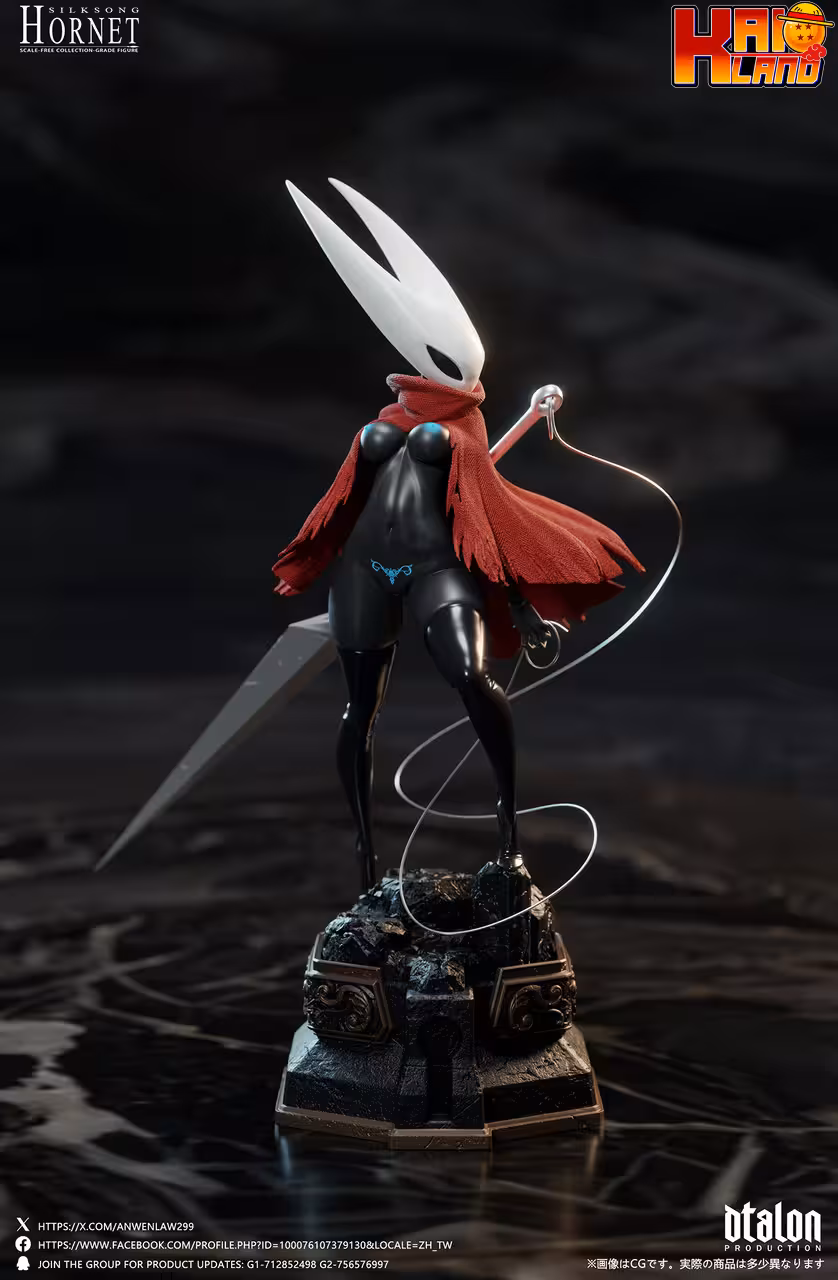 Hollow Knight Dtalon Production Silksong Hornet Resin Statue