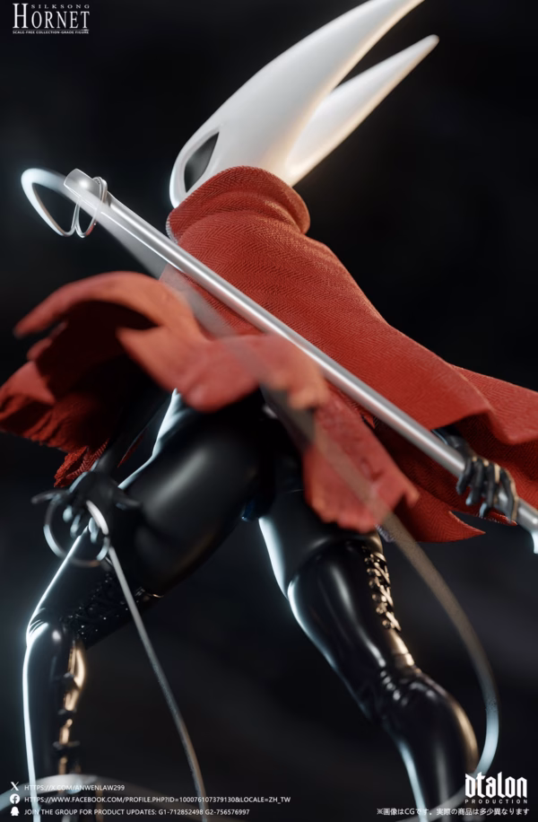 Hollow Knight Dtalon Production Silksong Hornet Resin Statue 4