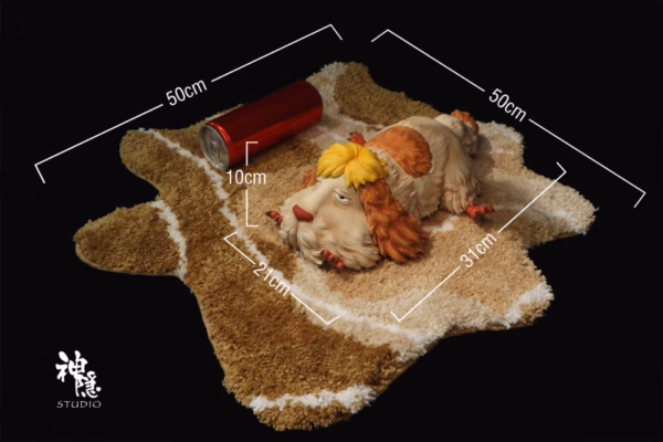 Howls Moving Castle ShenYin Studio Heen Taking A Rest Resin Statue 3