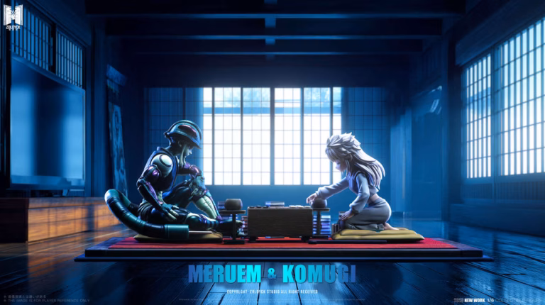 Hunter x Hunter Zoldyck Studio Meruem Vs Komugi Resin Statue