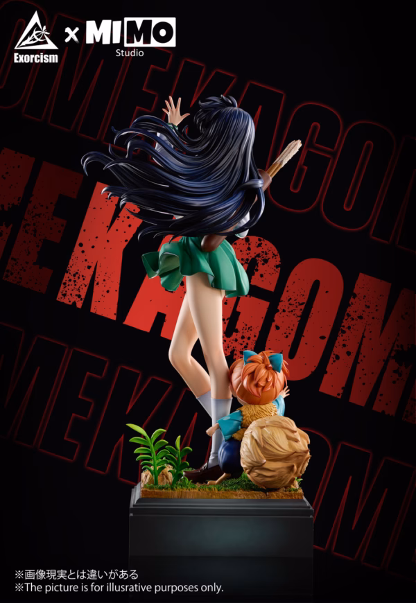 InuYasha Exorcism x Mimo Studio Higurashi Kagome x Shippo Resin Statue 2