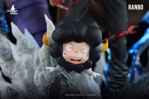 Katekyo Hitman Reborn Freedom Studio Lambo Resin Statue 5