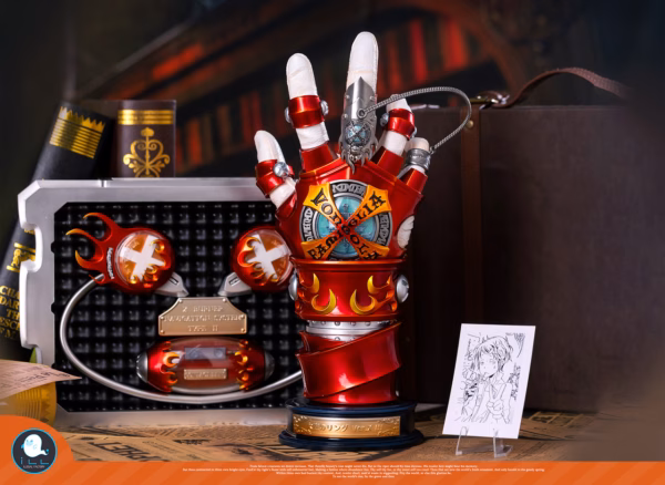 Katekyo Hitman Reborn ILL Studio Tsunayoshi Sawada VG Gloves V4 Resin Statue 2