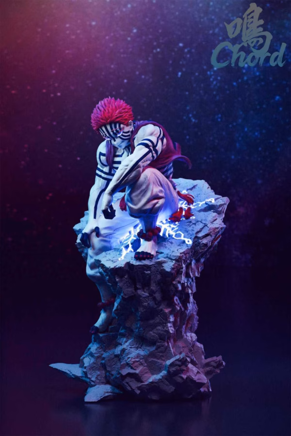 Kimetsu No Yaiba Chord Studio Akaza Resin Statue 1
