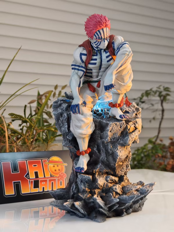 Kimetsu No Yaiba Chord Studio Akaza Resin Statue 2 1