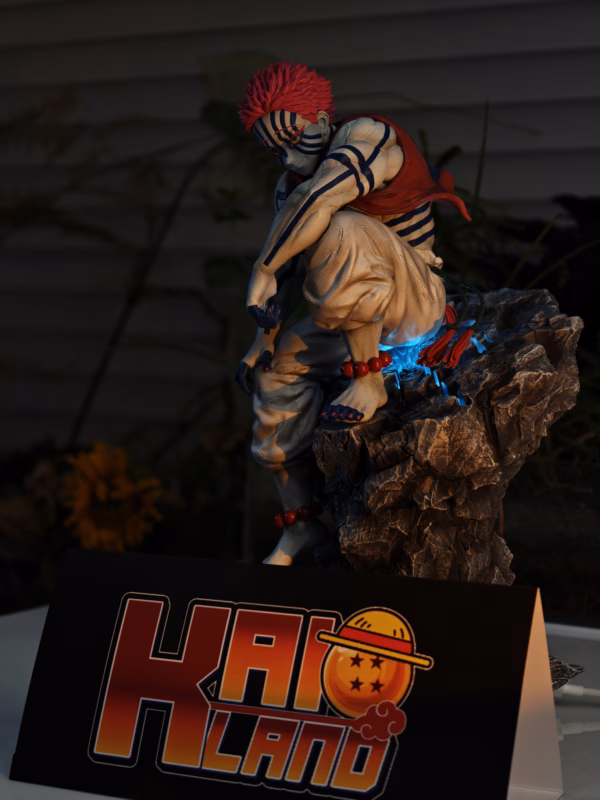 Kimetsu No Yaiba Chord Studio Akaza Resin Statue 5