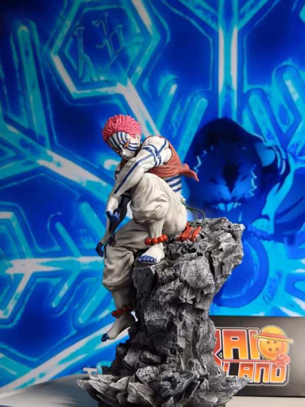 Kimetsu No Yaiba Chord Studio Akaza Resin Statue 7