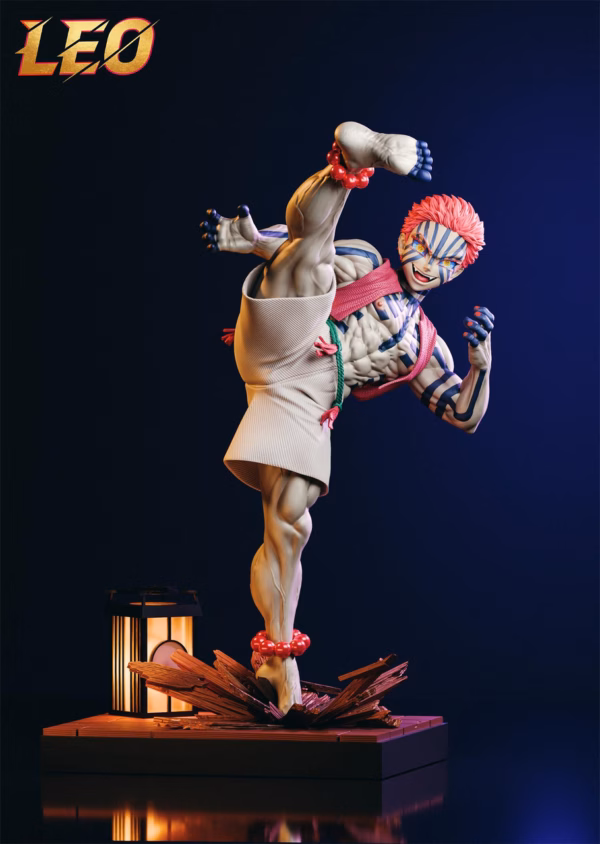 Kimetsu No Yaiba LEO Studio Akaza Resin Statue 0