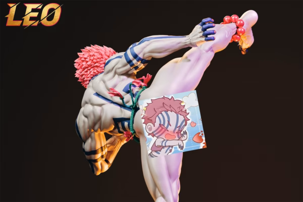 Kimetsu No Yaiba LEO Studio Akaza Resin Statue 4