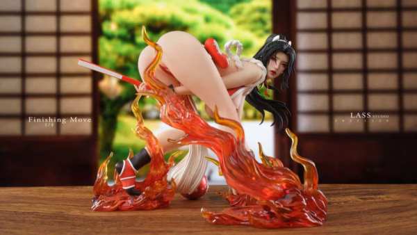 LASS Studio Mai Shiranui Finishing Move Resin Statue 3